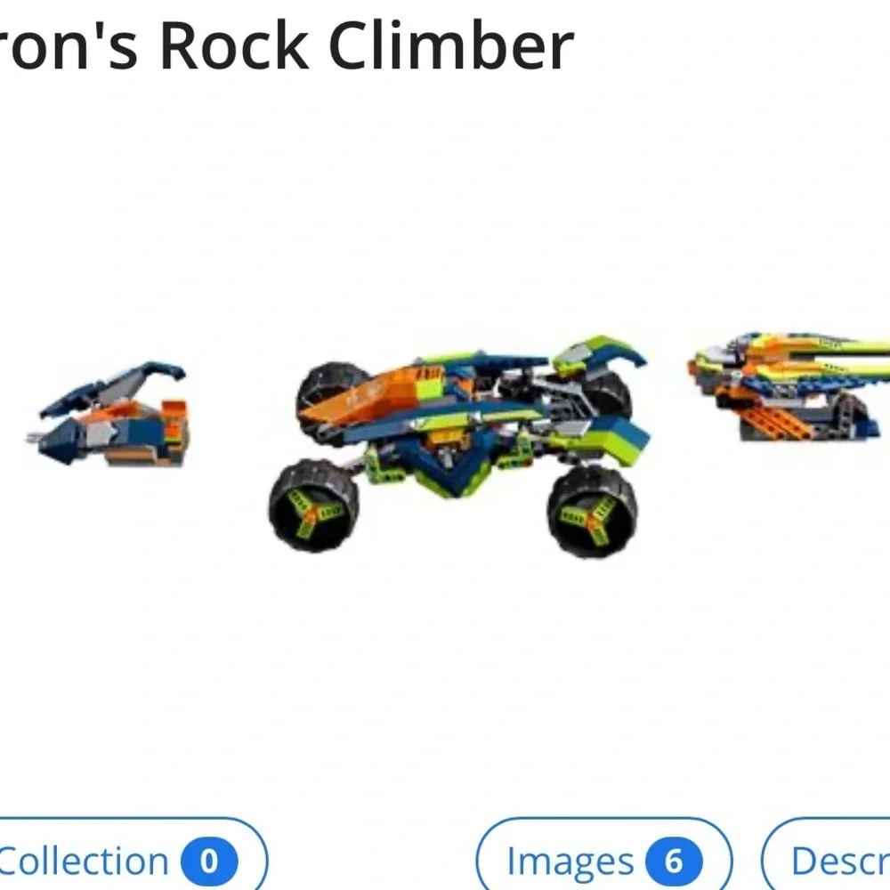 Lego nexo knights set 70355 Aaron’s rock climber 598 pieces new in sealed box